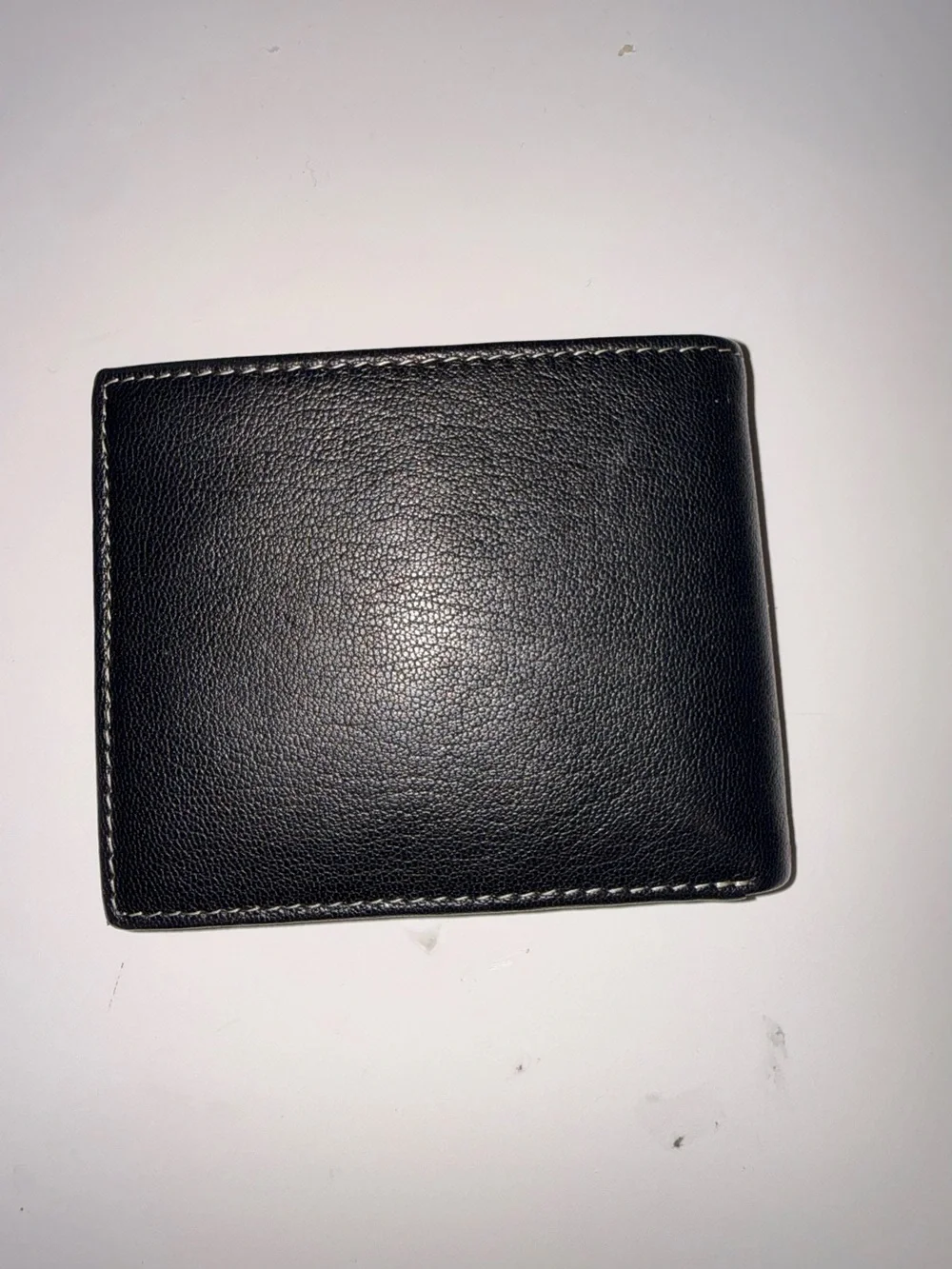 Timberland Black Leather Bi-Fold Wallet